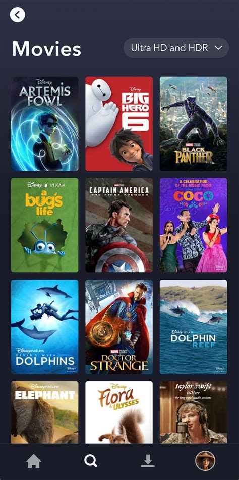 How to Find Ultra HD and HDR Shows and Movies on Disney+