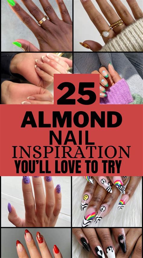 25 almond nail inspiration | Almond nail, Almond nails, Nails inspiration