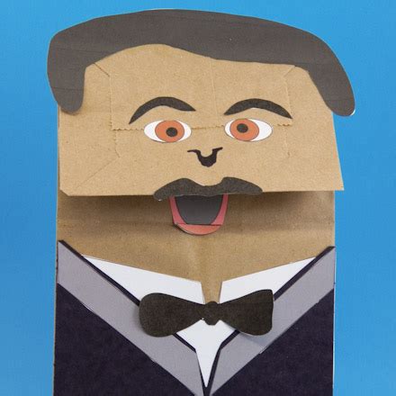 How To Make Tenor And Diva Paper Bag Puppets Puppets Around The World