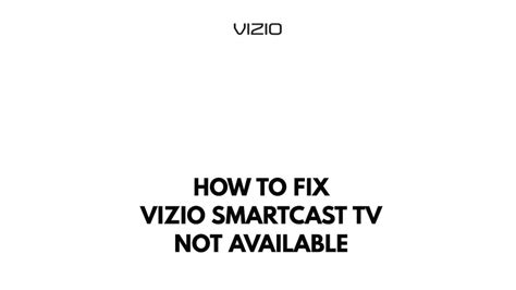 Vizio Smartcast Tv Stuck On Update