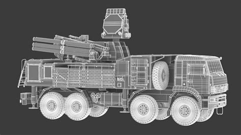 Sam Pantsir S Sa D Model Obj Ma Fbx C D Ds Max Free D