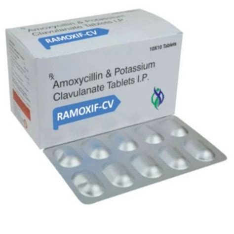 Mg Amoxicillin Potassium Clavulanate Tablets Ip At Rs Box