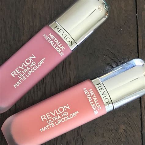 Decided To Give Two Of The New Revlon Ultra Hd Matte Metallic