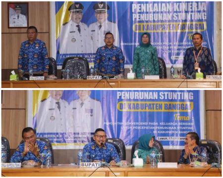 Bupati Banggai Buka Rapat Penilaian Kinerja Aksi Penurunan Stunting