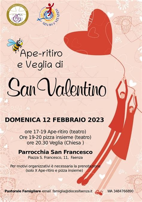 San Valentino Il Febbraio Ape Ritiro Pizzata E Veglia In Cammino