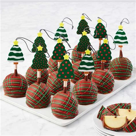 Christmas Tree Caramel Apple Gift, Set of 12 | Mrs Prindables