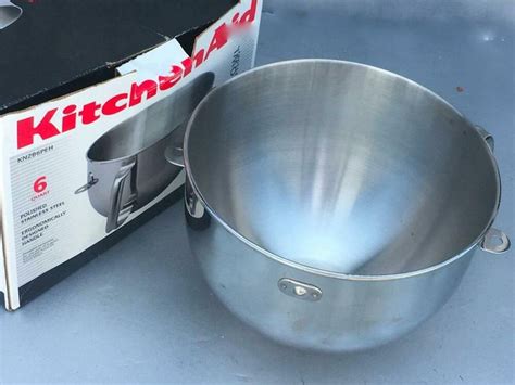 KitchenAid Bowl-Lift Bowl with Comfort Handle - Stainless Steel for sale online | eBay ...