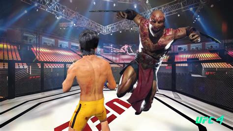 UFC 4 Bruce Lee Vs Baraka EA Sports YouTube