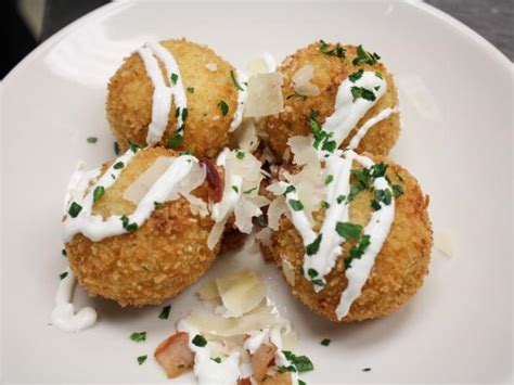 Baked Potato Croquettes Recipe Robert Irvine Food Network