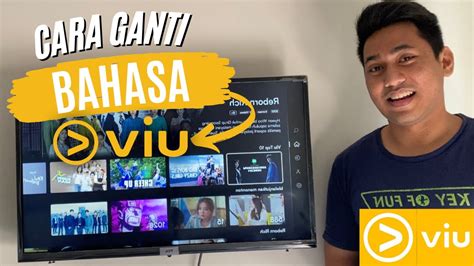 CARA UBAH BAHASA APLIKASI VIU VIU APP VIU INDONESIA YouTube