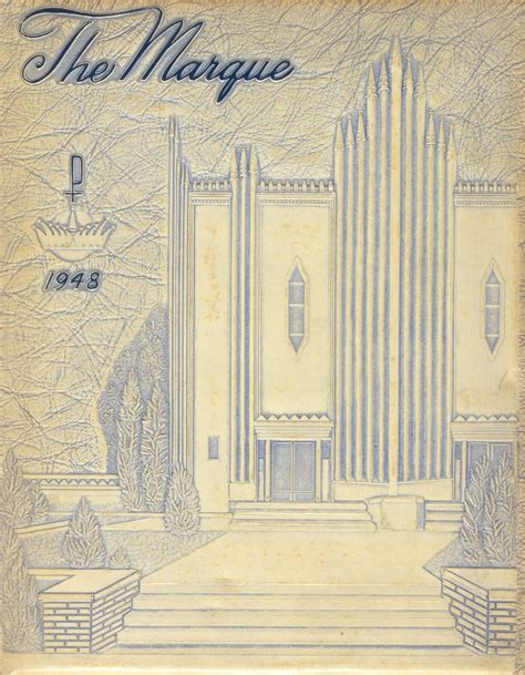 1948 yearbook from Marquette High School from Tulsa, Oklahoma for sale