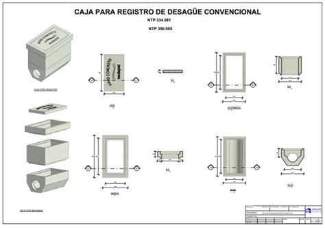 Cajas De Registro Para Desague Grupo Hard