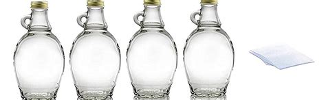 Amazon Premium Vials 8 Ounce 12 Pack Empty Glass Syrup Bottles