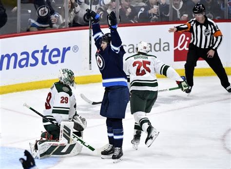 Gabriel Vilardi Scores Twice To Lead Jets To Win Over Wild Mpr News