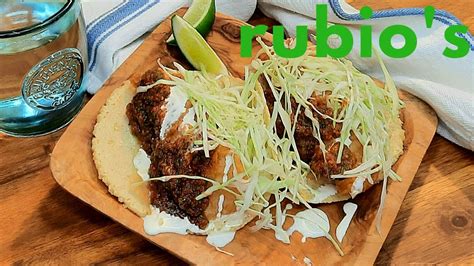 How To Make RUBIO S COASTAL GRILL S Original Fish Taco YouTube