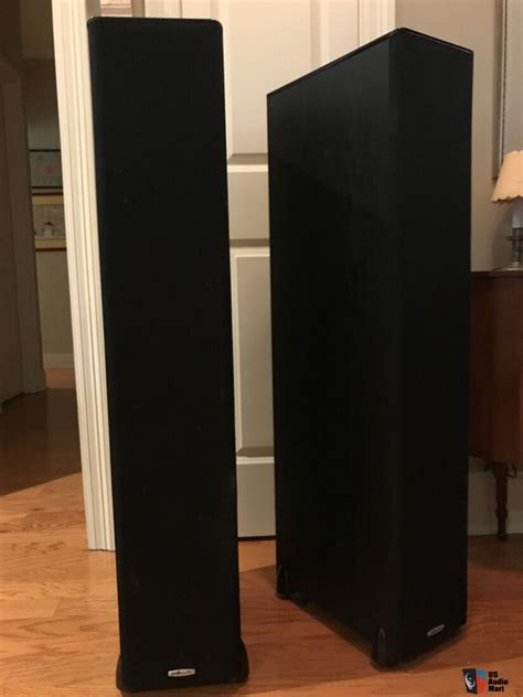 Polk Tsi Black Floorstanding Speakers Pair Photo Canuck