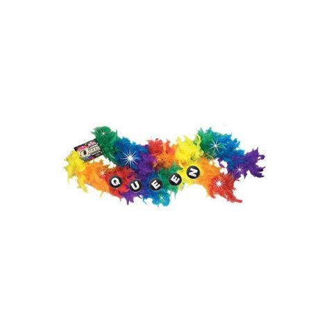 Rainbow Flashing Queen Party Boa Illuminating Party Accessory