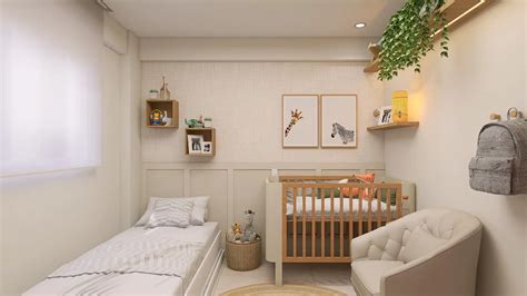 Quarto de bebê em tons neutros | Arquiteto de Bolso