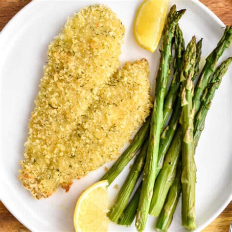 Crispy Oven Baked Fish Recipe Herbs Flour