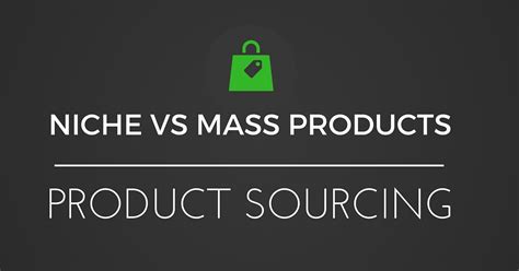 Niche Products Vs Mass Products Ecommerce Mvp Tutorial