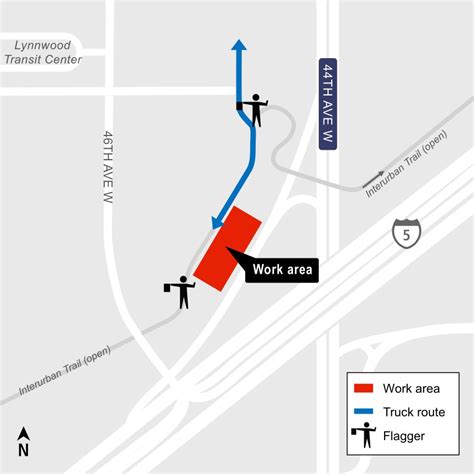 Interurban Trail Impacts Between 44th And 46th Ave W Sound Transit