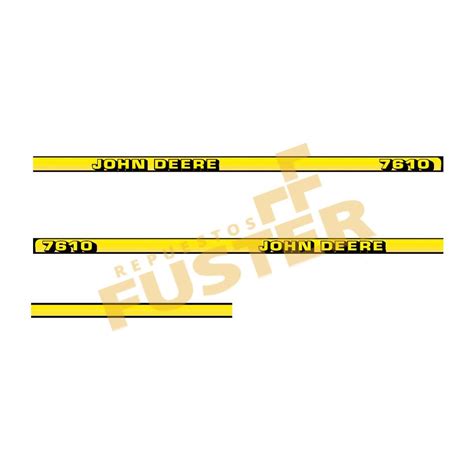 Decal Set Repuestos Fuster