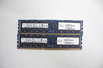 Lot Of 2 SKhynix 8GB 2Rx4 HMT31GR7CFR4A H9 PC3L 12800R 11 12 E2 Server