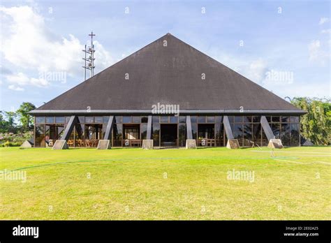 The architecture of the Monastery of Transfiguration in Bukidnon, Philippines Stock Photo - Alamy