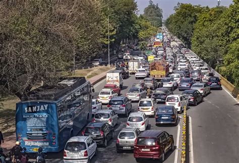 Cops Foil Farmers March To Parliament Traffic Around Delhi Hit