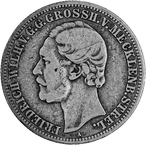 2 Mark Friedrich Wilhelm Großherzog von Mecklenburg Strelitz MP