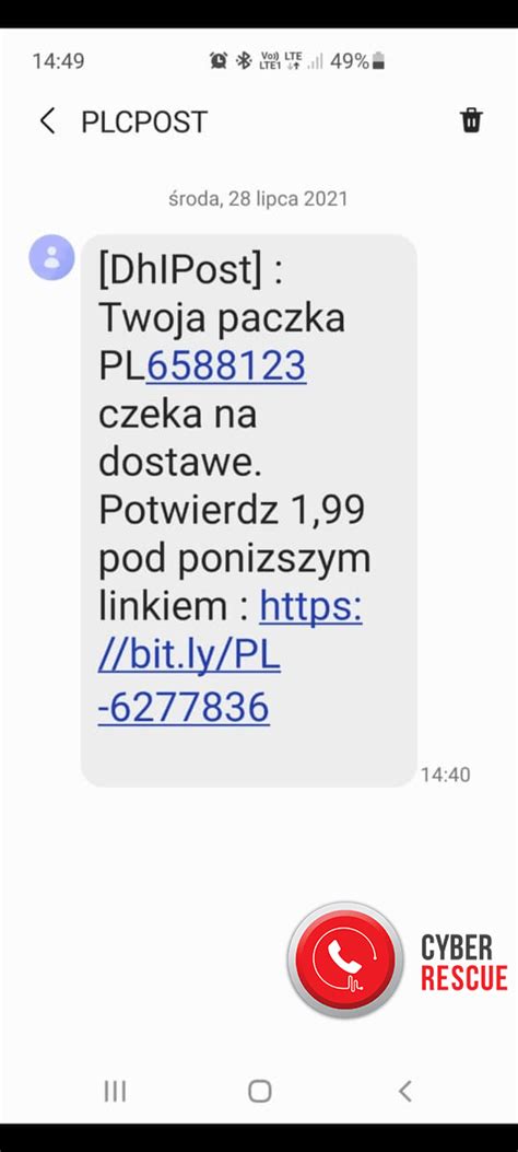 Czy DHL wysyła SMS Swyft