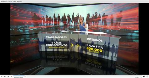 APISCAM Noticias de Antena 3 Empleados públicos temporales de muy