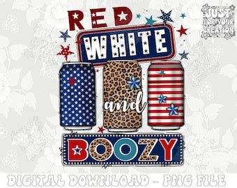 Red White And Boujee Png Fourth Of July Png Print File July 4th