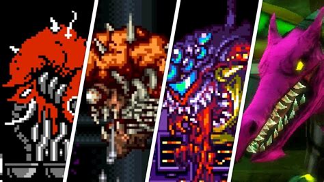 Evolution Of Final Bosses In 2d Metroid Games 1986 2017 Youtube