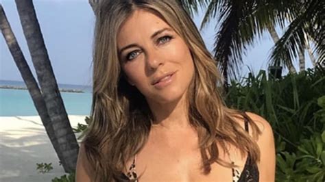 Elizabeth Hurley Shows Off Stunning Figure In Leopard Print Bikini HELLO