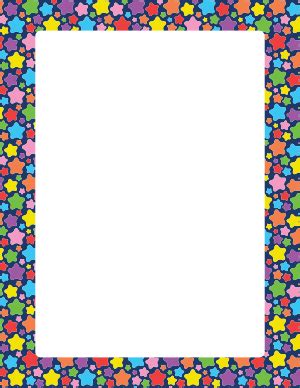 Free Printable Colorful Page Borders | Page 4