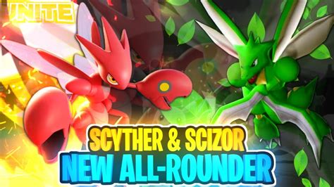 SCYTHER SCIZOR POKEMON UNITE NEW ALL ROUNDER YouTube