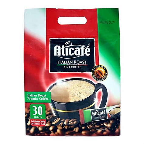 Alicafe Italian Roast In Instant Coffee Packet X G X Sachets