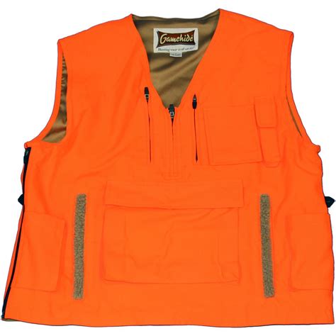 Gamehide® Mountain Pass Vest 425414 Blaze Orange And Blaze Camo At