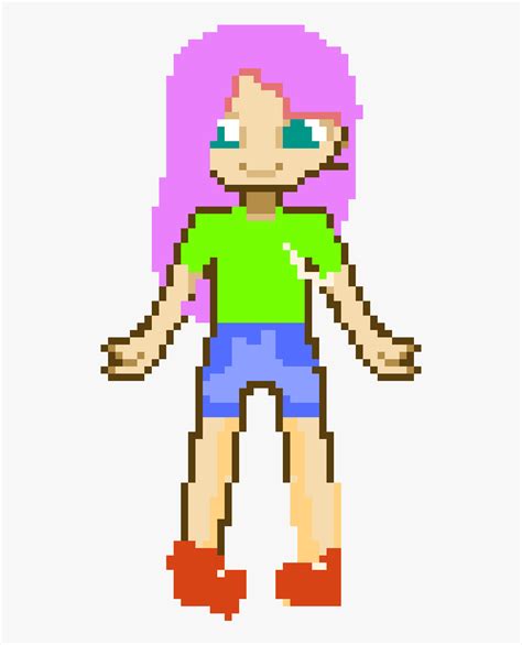 Minecraft Girl Pixel Art