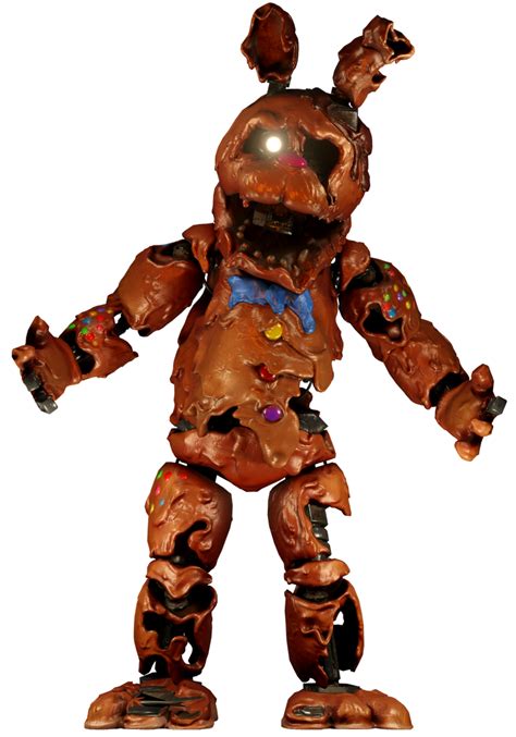 Fnaf Ar Melted Chocolate Bonnie Full Body By Enderziom2004 On Deviantart