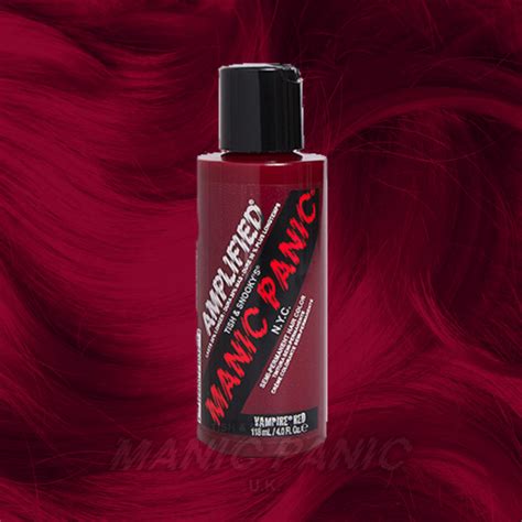 Vampire Red Rote Amplified Haarfarbe Manic Panic De