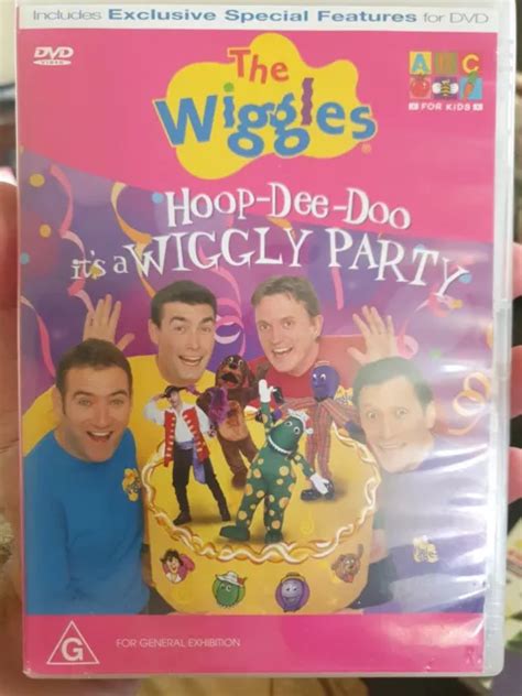 THE WIGGLES HOOP-DEE-DOO It's A Wiggly Party Dvd Australian Tv Children ...