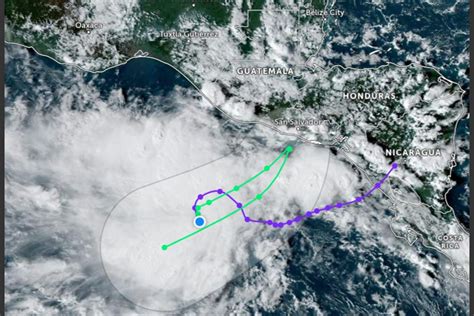 Más lluvias La depresión tropical que se convertirá en tormenta