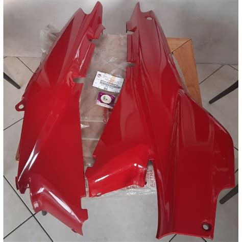 Jual Cover Body Belakang Kanan Kiri Supra X Fit Merah Original Ahm