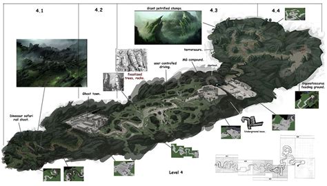 Map Layout - Characters & Art - Turok