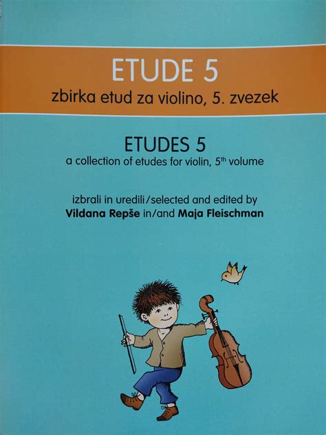 Rep E Fleischman Etude Zbirka Etud Za Violino Zvezek Hartman