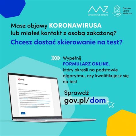 Zapisz się na test na koronawirusa SARS CoV 2 Powiatowa Stacja