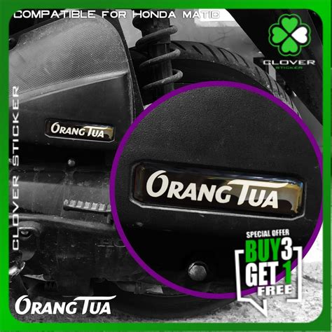 Jual Orangtua Stiker Timbul Lentur Pengganti Stiker Esp Stiker Motor