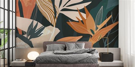 Tropical Foliage II Wallpaper - Buy Online at Happywall